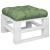 Pernă pentru paleți model frunze 58x58x10 cm, țesătură Oxford GartenMobel Dekor