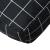 Perne pentru paleți, 2 buc, negru, model carouri, textil oxford GartenMobel Dekor