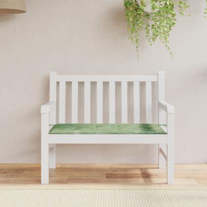 Pernă bancă de grădină model frunze, 120x50x3 cm, textil oxford GartenMobel Dekor