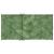 Perne de scaun spătar jos, 4 buc., model frunze, textil GartenMobel Dekor