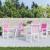 Perne pentru scaune cu spătar mic, 4 buc., roz, textil GartenMobel Dekor