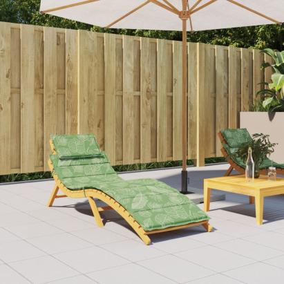 Pernă de șezlong, model frunze, textil Oxford GartenMobel Dekor