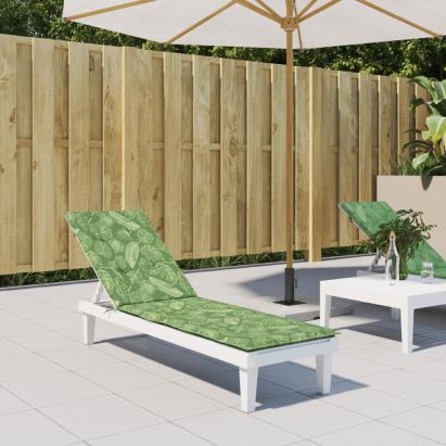 Pernă scaun de terasă, model frunze, textil Oxford GartenMobel Dekor