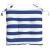 Perne de scaun, 4 buc., albastru&alb, 50x50x7 cm, textil oxford GartenMobel Dekor