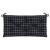 Pernă bancă de grădină negru carouri, 100x50x7cm, textil Oxford GartenMobel Dekor