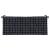 Pernă bancă de grădină, negru carouri, 120x50x7 cm, textil GartenMobel Dekor