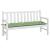 Pernă bancă de grădină model frunze, 150x50x7 cm, textil oxford GartenMobel Dekor