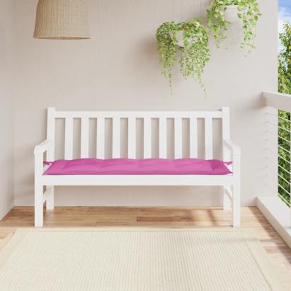 Pernă bancă de grădină, roz, 150x50x7 cm, material oxford GartenMobel Dekor
