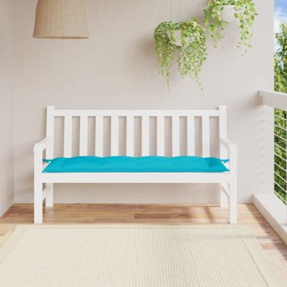 Pernă bancă de grădină, turcoaz, 150x50x7 cm, material oxford GartenMobel Dekor