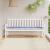 Pernă de bancă dungi albastre și albe 180x50x7 cm textil oxford GartenMobel Dekor