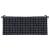 Perne bancă de grădină 2 buc. negru carouri 120x50x7 cm textil GartenMobel Dekor