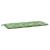 Perne bancă de grădină 2 buc. model frunze 120x50x7 cm textil GartenMobel Dekor