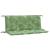 Perne bancă de grădină 2 buc. model frunze 120x50x7 cm textil GartenMobel Dekor