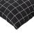 Perne pentru paleți, 3 buc, negru, model carouri, textil oxford GartenMobel Dekor
