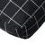 Perne pentru paleți, 3 buc, negru, model carouri, textil oxford GartenMobel Dekor