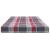 Perne scaun de terasă, 2 buc, roșu, carouri, textil Oxford GartenMobel Dekor