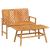 Set mobilier de relaxare de grădină, 2 piese, lemn masiv acacia GartenMobel Dekor