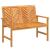 Set mobilier de relaxare de grădină, 2 piese, lemn masiv acacia GartenMobel Dekor