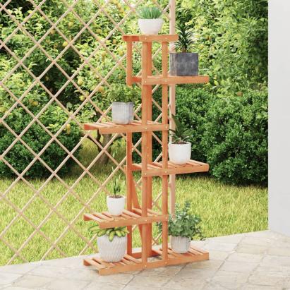 Suport pentru flori, 75x25x140,5 cm, lemn masiv de brad GartenMobel Dekor