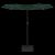Umbrelă de soare cu două capete cu LED-uri, verde, 316x240 cm GartenMobel Dekor