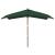 Umbrelă de grădină stâlp din lemn, verde, 300x300x273 cm GartenMobel Dekor