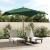 Umbrelă de grădină stâlp din lemn, verde, 300x300x273 cm GartenMobel Dekor