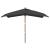 Umbrelă de grădină stâlp din lemn, antracit, 300x300x273 cm GartenMobel Dekor