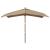 Umbrelă de grădină stâlp din lemn, taupe, 300x300x273 cm GartenMobel Dekor