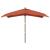 Umbrelă de grădină stâlp din lemn, cărămiziu, 300x300x273 cm GartenMobel Dekor