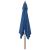 Umbrelă de grădină stâlp din lemn, albastru azur 300x300x273 cm GartenMobel Dekor