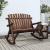 Bancă balansoar cu 2 locuri, 123x96x102 cm, lemn masiv molid GartenMobel Dekor