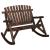 Bancă balansoar cu 2 locuri, 123x96x102 cm, lemn masiv molid GartenMobel Dekor