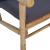 Set mobilier de grădină cu perne gri închis, 2 piese, bambus GartenMobel Dekor