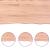 Raft de perete maro deschis 60x40x(2-4) cm lemn stejar tratat GartenMobel Dekor