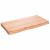 Raft de perete maro deschis 80x40x(2-6) cm lemn stejar tratat GartenMobel Dekor
