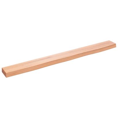 Poliță perete maro deschis 100x10x4 cm lemn masiv stejar tratat GartenMobel Dekor