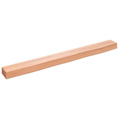 Poliță perete maro deschis 100x10x6 cm lemn masiv stejar tratat GartenMobel Dekor