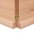 Raft de perete maro deschis 180x60x(2-4) cm lemn stejar tratat GartenMobel Dekor