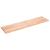 Raft de perete maro deschis 200x50x(2-4) cm lemn stejar tratat GartenMobel Dekor