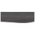 Raft de perete maro închis 60x20x4 cm lemn masiv stejar tratat GartenMobel Dekor
