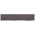 Raft de perete maro închis 100x20x6 cm lemn masiv stejar tratat GartenMobel Dekor