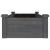 Strat grădină înălțat cu căptușeală gri 120x45x25 cm lemn brad GartenMobel Dekor