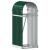 Suport pentru bușteni verde 40x45x100 cm oțel galvanizat GartenMobel Dekor