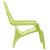 Scaune grădină de copii 2 buc. verde 37x34x44 cm PP aspect lemn GartenMobel Dekor