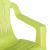 Scaune grădină de copii 2 buc. verde 37x34x44 cm PP aspect lemn GartenMobel Dekor