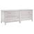 Ladă depozitare de grădină alb 150x50x56,5 cm lemn masiv brad GartenMobel Dekor