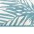 Covor de exterior, acvamarin/alb, 100x200 cm, design reversibil GartenMobel Dekor