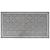 Covor de exterior, gri și alb, 80x150 cm, design reversibil GartenMobel Dekor