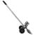 Lopată de zăpadă cu mâner extensibil negru 66 cm lamă din oțel GartenMobel Dekor