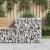 Coș gabion, argintiu, 70x70x65 cm, fier galvanizat GartenMobel Dekor